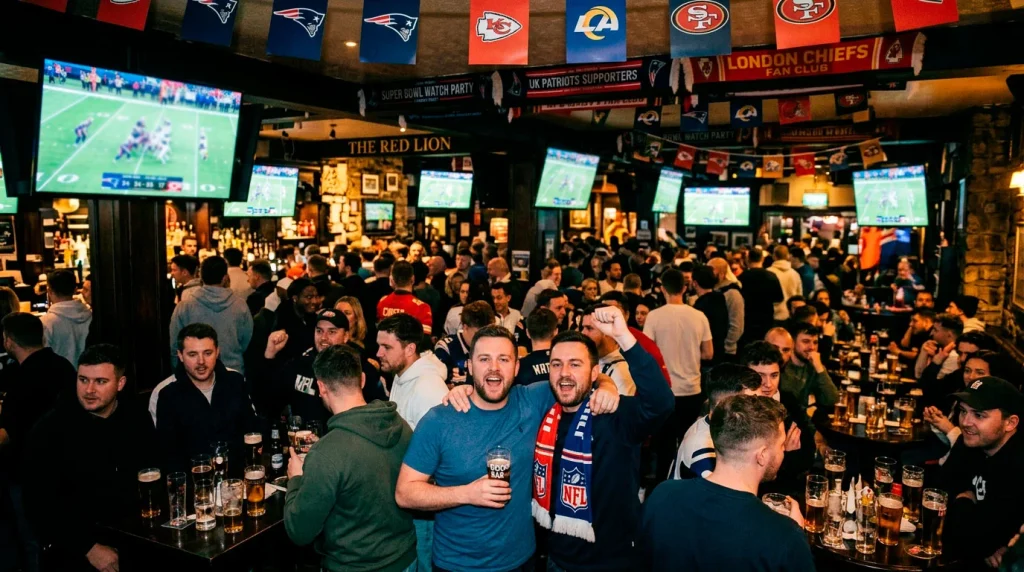Super Bowl viewership chart showing record audiences alongside rising betting handle figures